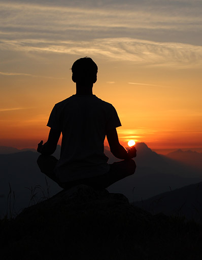 Meditation and inner awareness session